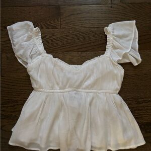 Hollister babydoll top